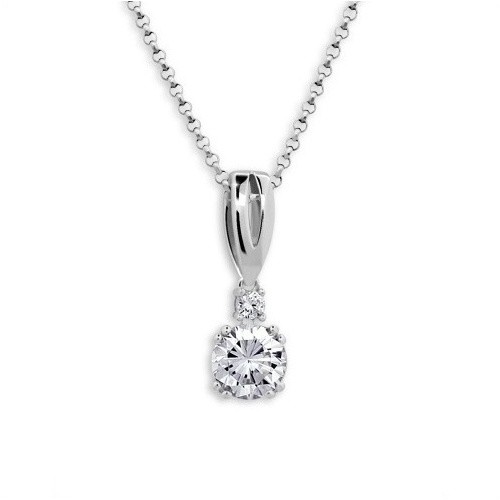 Stříbrný náhrdelník MODESI JA33926CZ Necklace