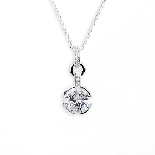 Stříbrný náhrdelník MODESI JA33524CZ Necklace | MODESI