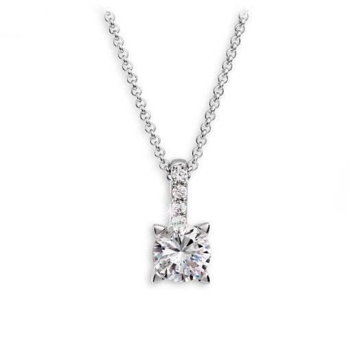 Stříbrný náhrdelník MODESI TA5001CZ Necklace