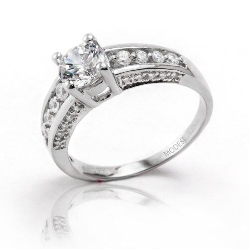 Q16851-1L Ring stříbrný prsten MODESI