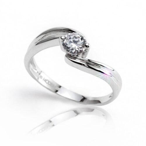 Q8329L Ring stříbrný prsten MODESI