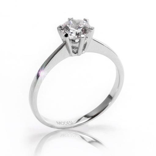 QJR1565L Ring stříbrný prsten MODESI