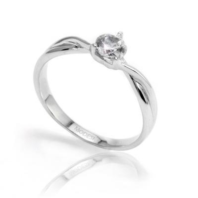QJR2091L Ring stříbrný prsten MODESI