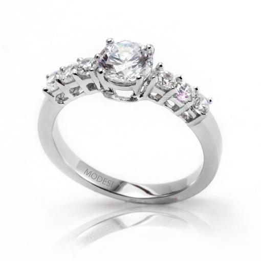 QJRY2223L Ring stříbrný prsten MODESI